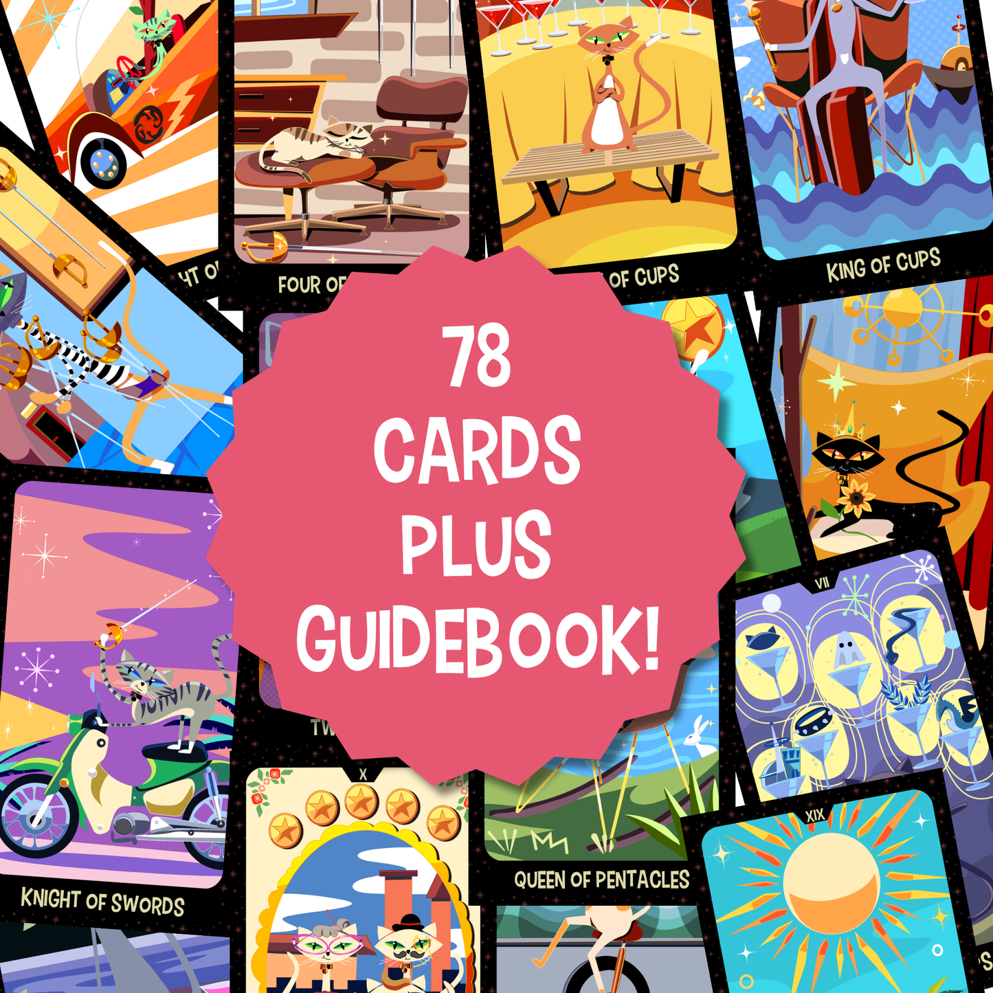 ATOMIC CAT TAROT DECK