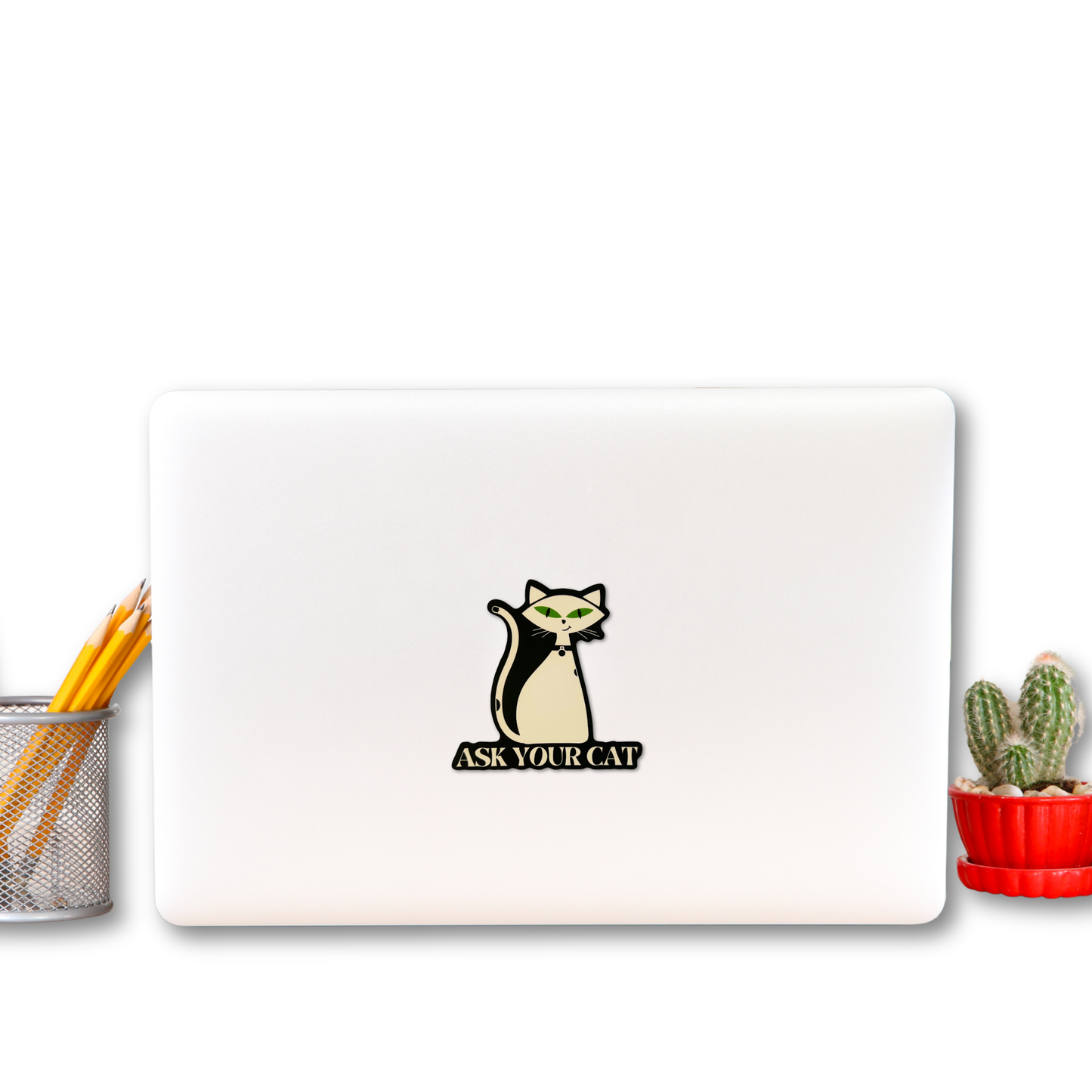 ASK YOUR CAT STICKER