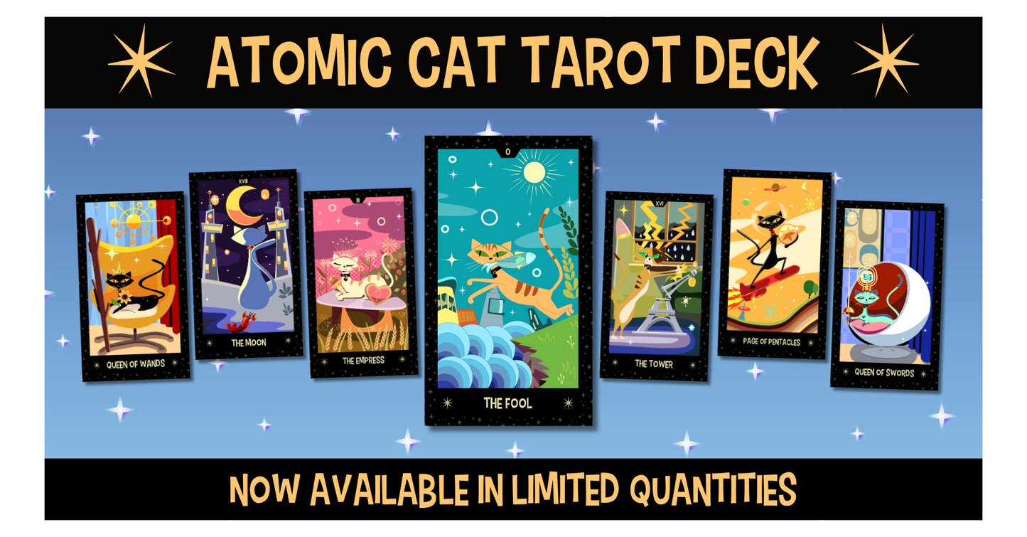 ATOMIC CAT TAROT DECK