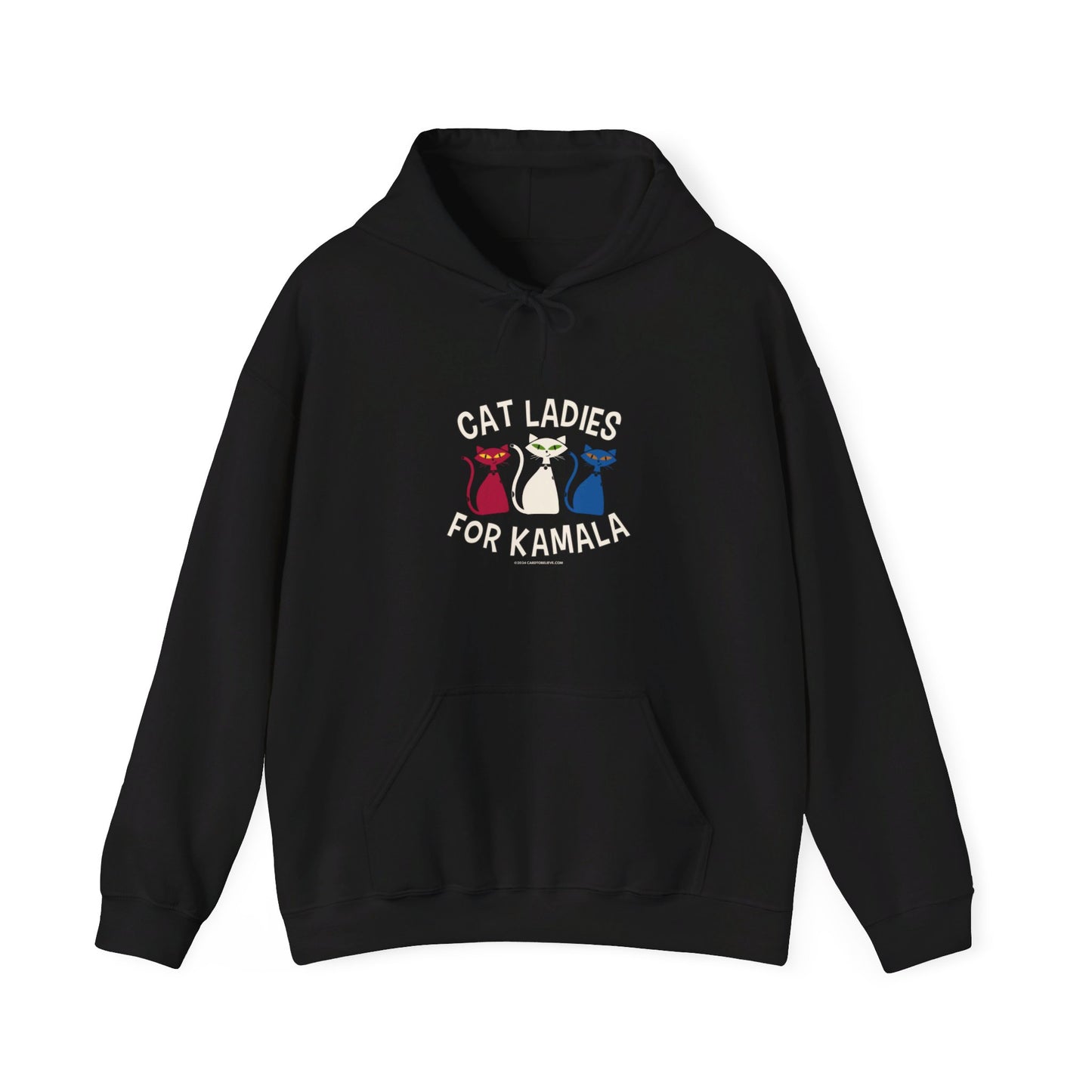 CAT LADIES FOR KAMALA UNISEX HOODIE