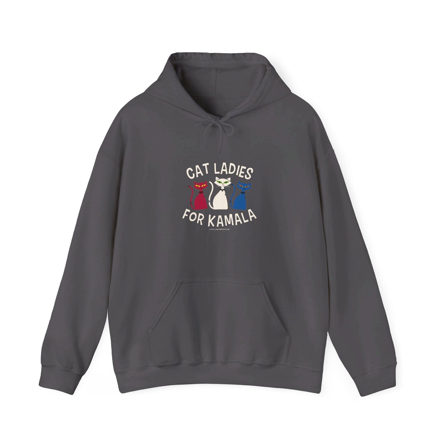 CAT LADIES FOR KAMALA UNISEX HOODIE