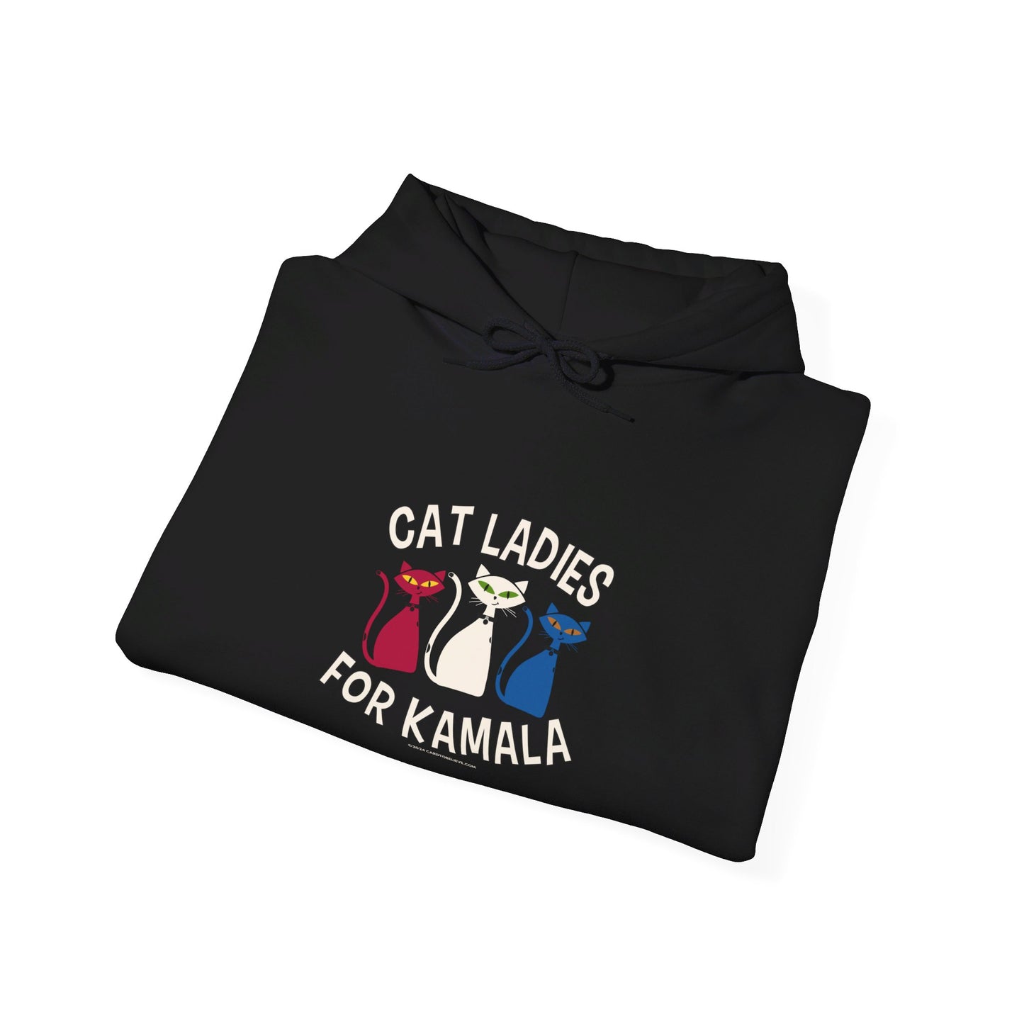 CAT LADIES FOR KAMALA UNISEX HOODIE