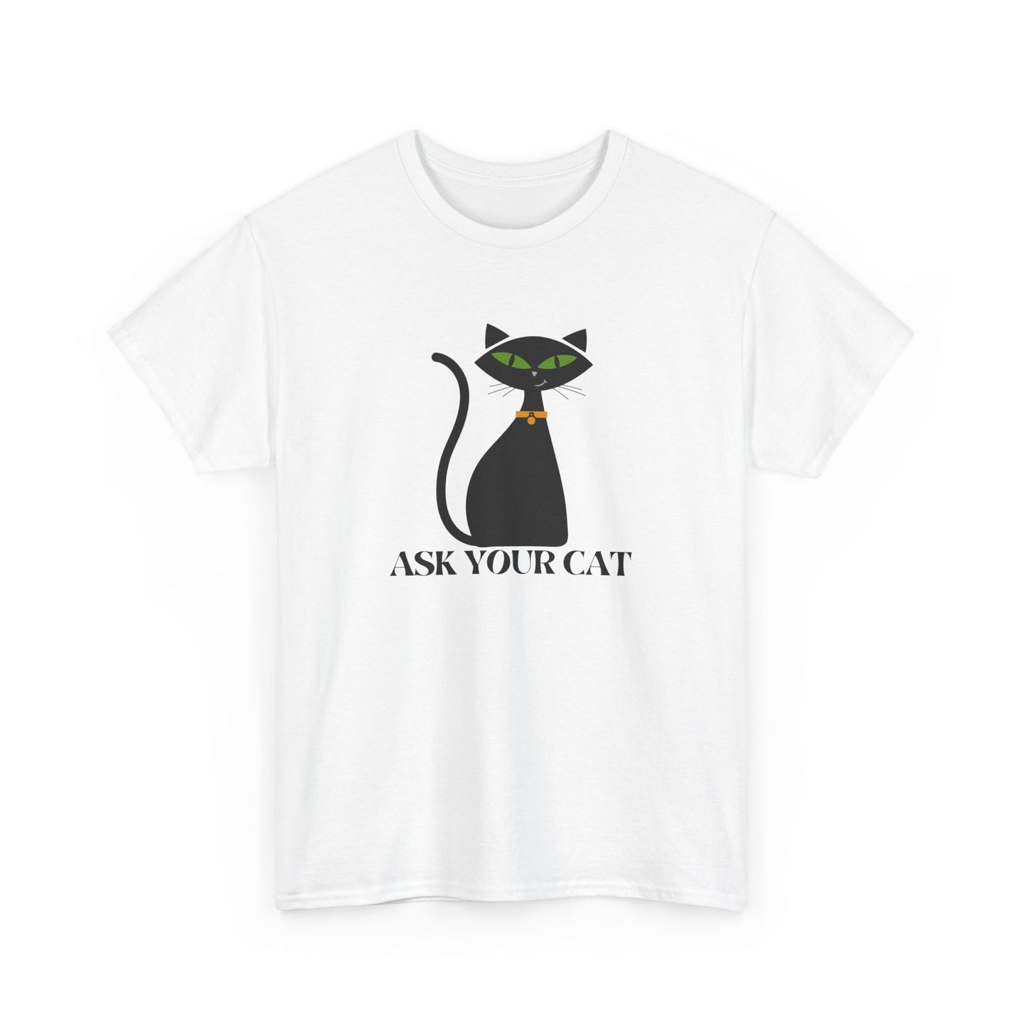 ASK YOUR CAT BLACK CAT LOGO