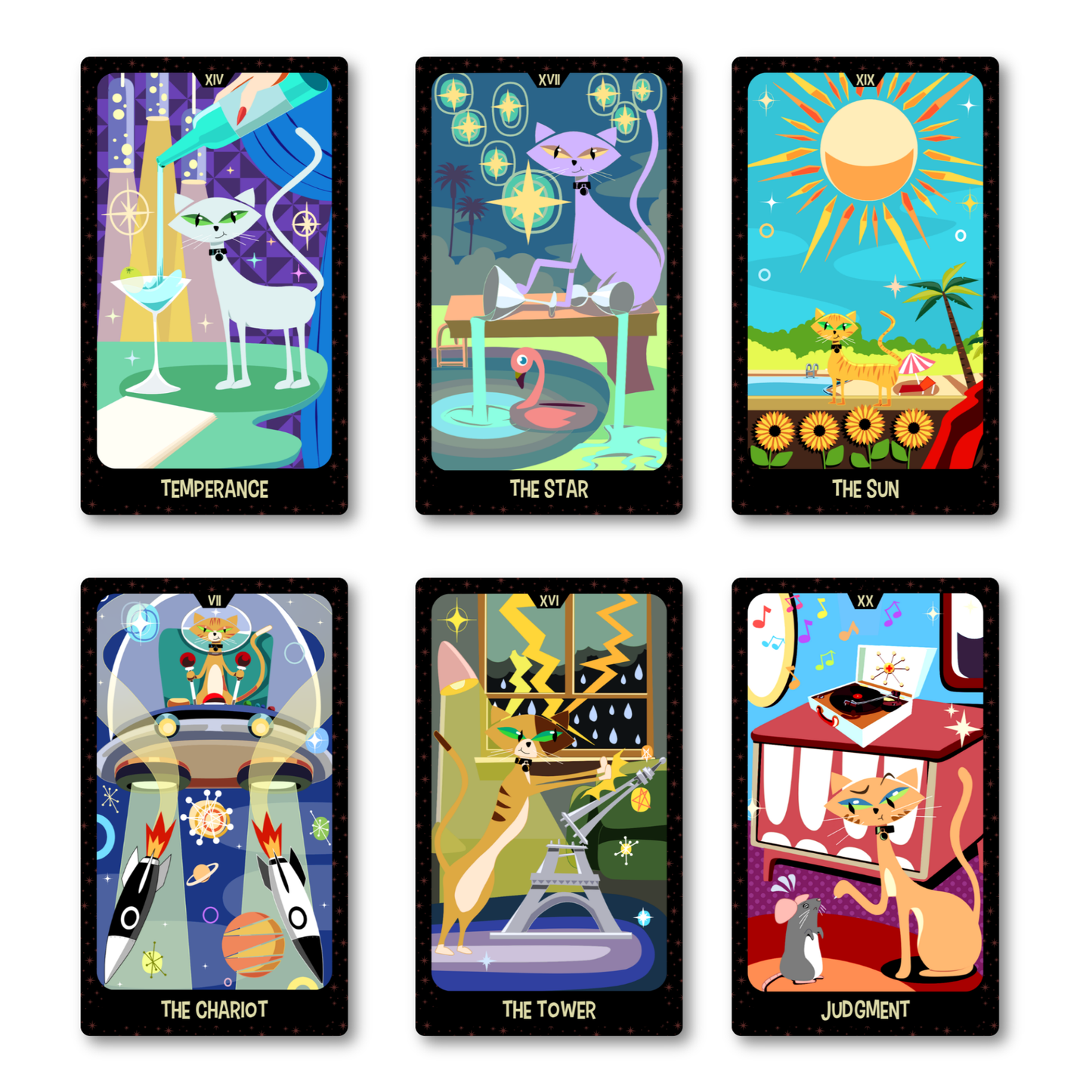 ATOMIC CAT TAROT DECK