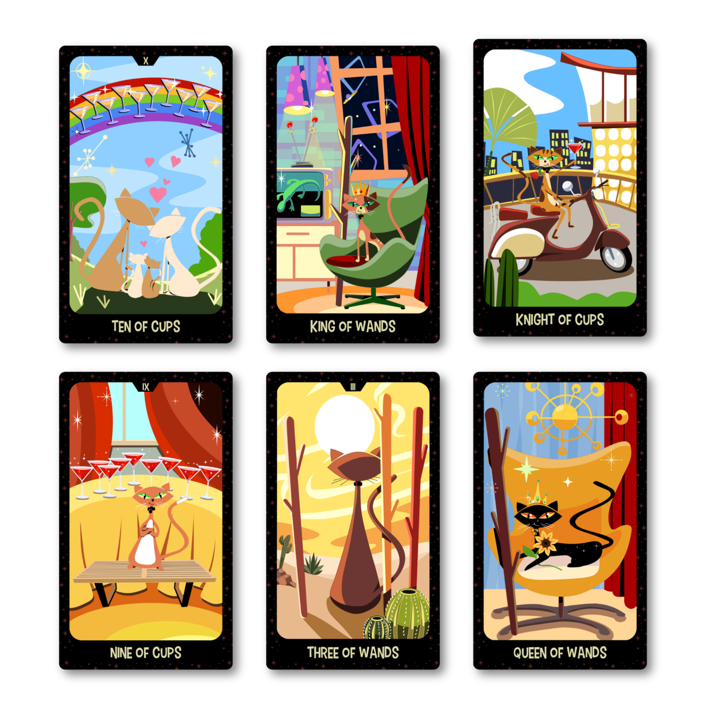 ATOMIC CAT TAROT DECK