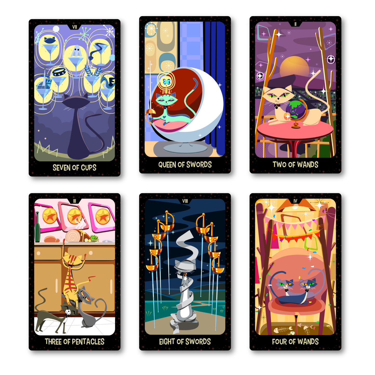 ATOMIC CAT TAROT DECK
