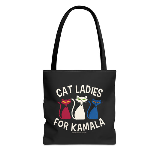 CAT LADIES FOR KAMALA TOTE BAG