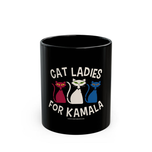 CAT LADIES FOR KAMALA CERAMIC MUG