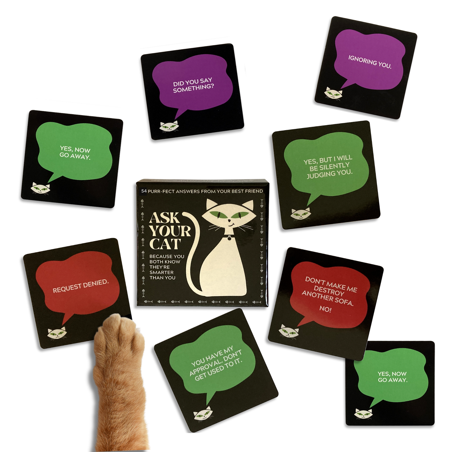 ASK YOUR CAT: The Oracle Deck With Cattitude