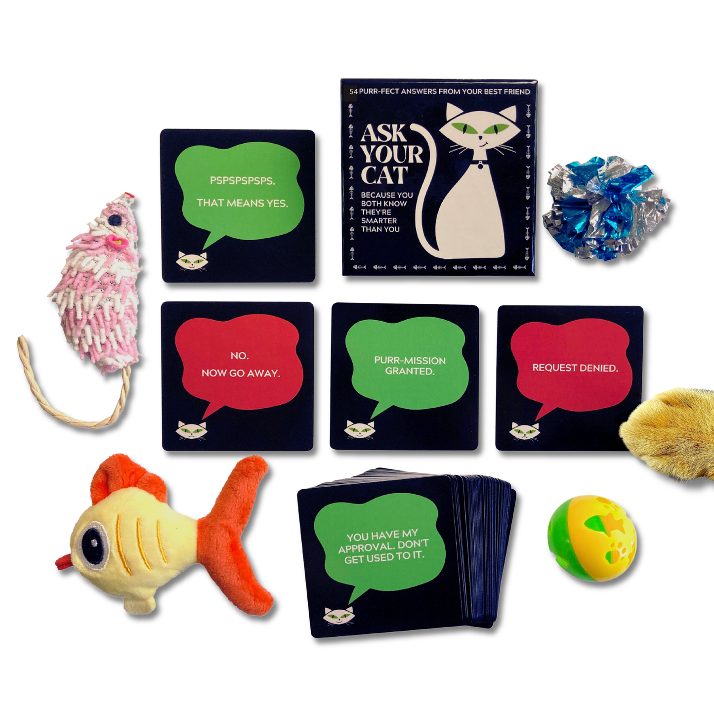 ASK YOUR CAT: The Oracle Deck With Cattitude