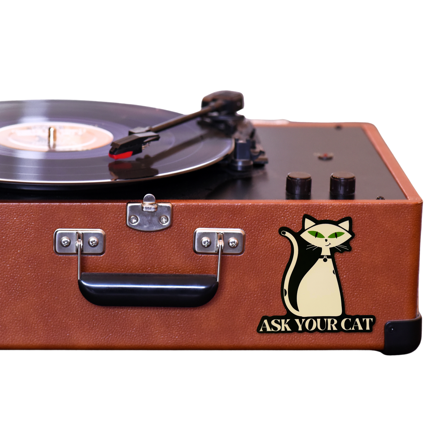 ASK YOUR CAT STICKER