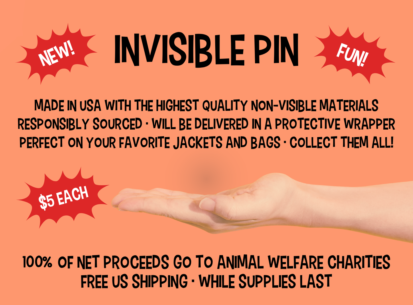 INVISIBLE PIN