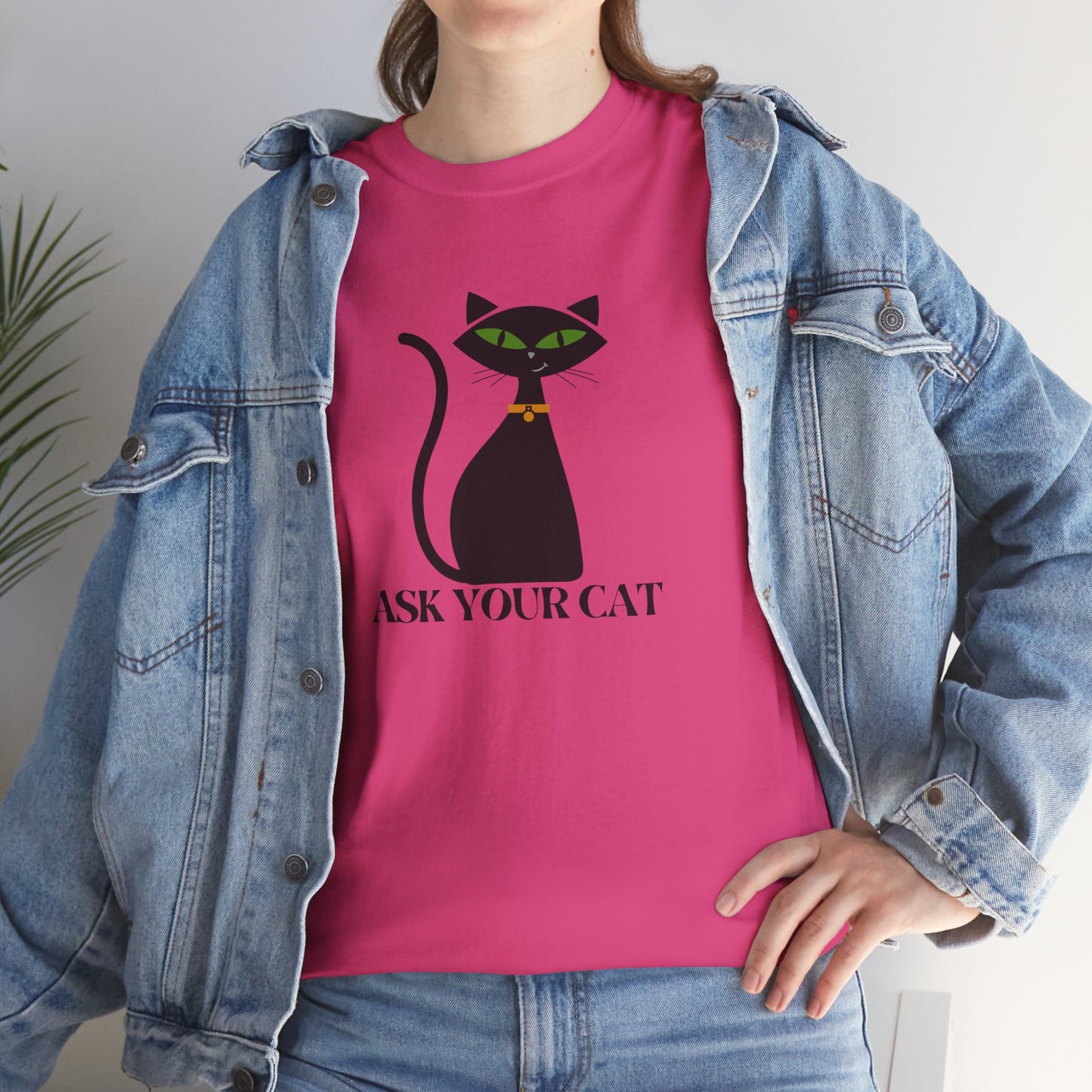 ASK YOUR CAT BLACK CAT LOGO