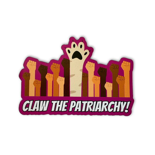 CLAW THE PATRIARCHY MAGNET